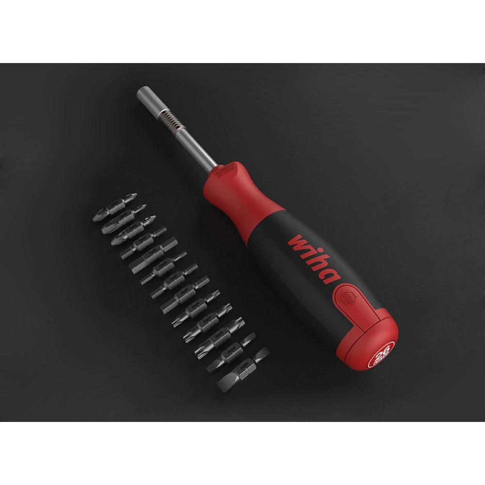 26-in-1 Magnetic Screwdriver with Hidden Bit Storage by HitMyNeed