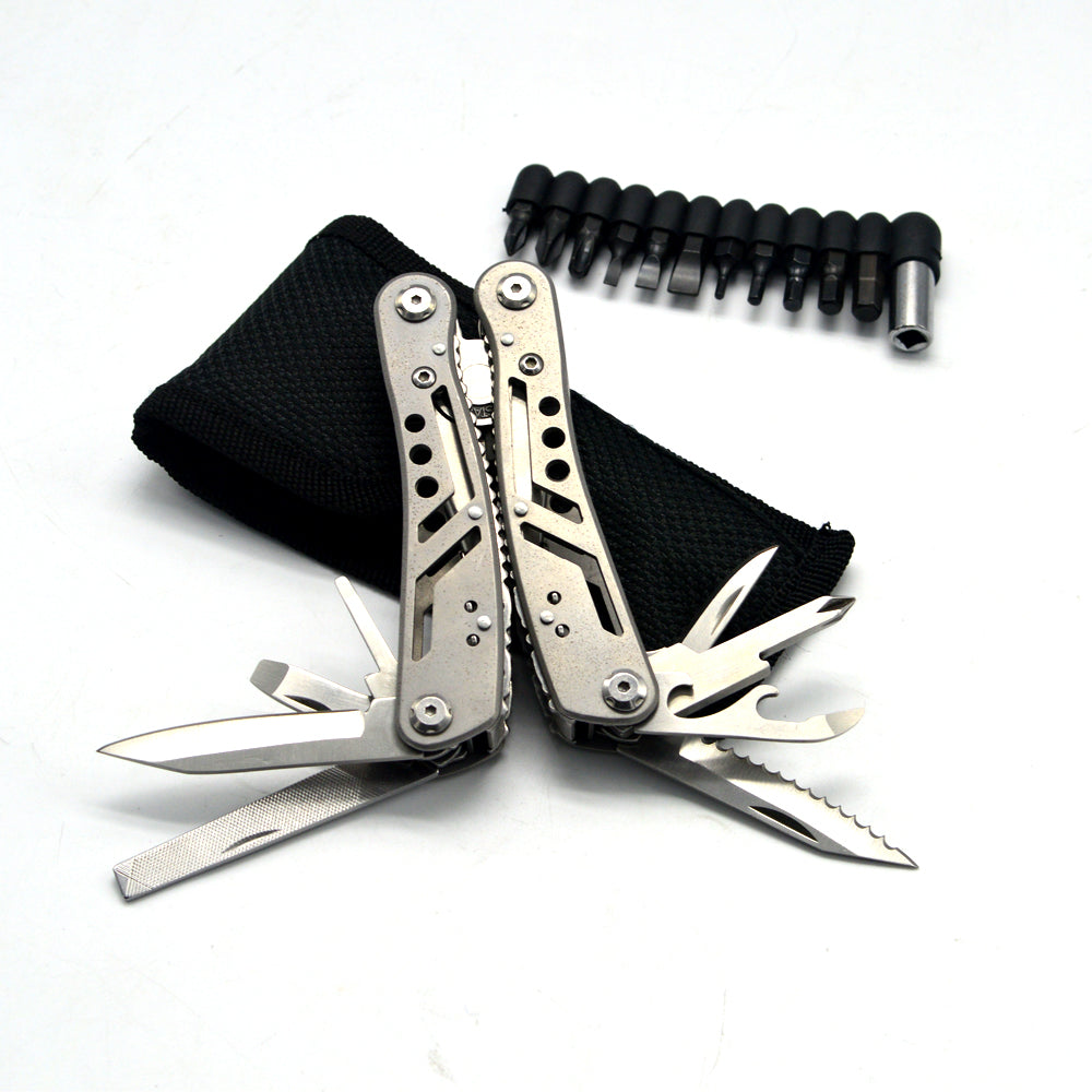 26-in-1 Multifunction Pliers Tool with Carry Pouch by HitMyNeed