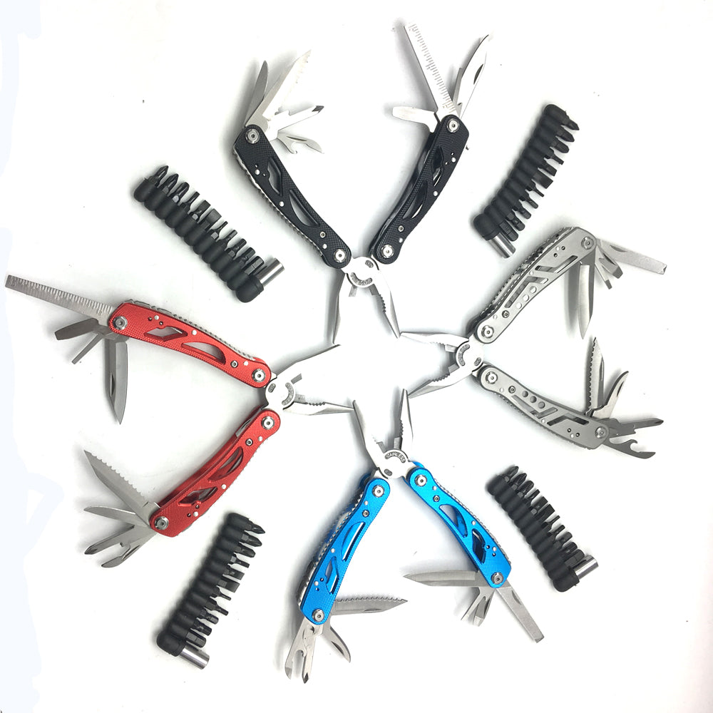 26-in-1 Multifunction Pliers Tool with Carry Pouch by HitMyNeed
