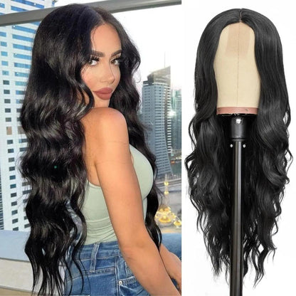 26 Inch Ombre Blonde Long Lace Wavy Wig for Women yxw-1b by HitMyNeed