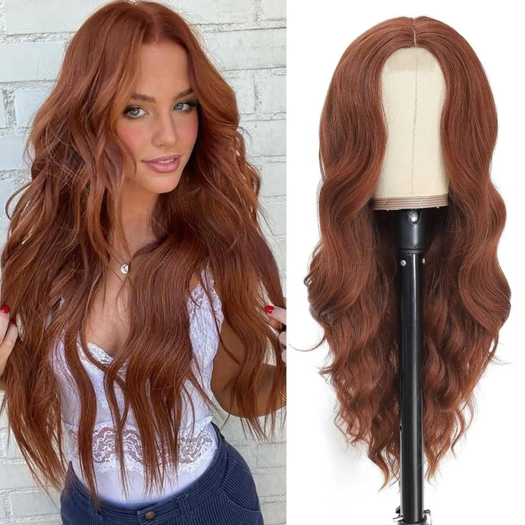 26 Inch Ombre Blonde Long Lace Wavy Wig for Women yxw-350p by HitMyNeed