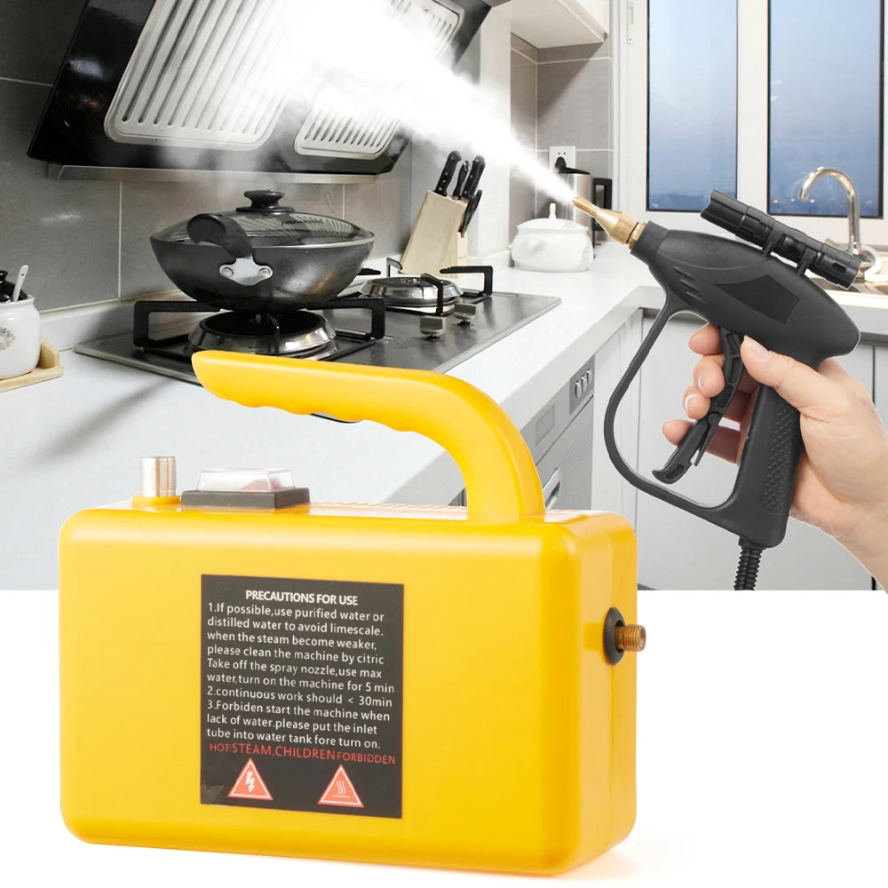 2600W High Temperature Steam Cleaner for Home & Auto by HitMyNeed