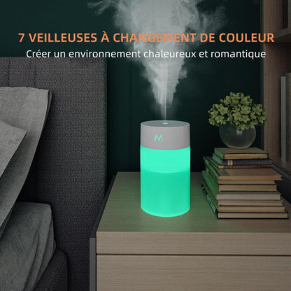 260ml Ultrasonic USB Humidifier & Aroma Diffuser by HitMyNeed