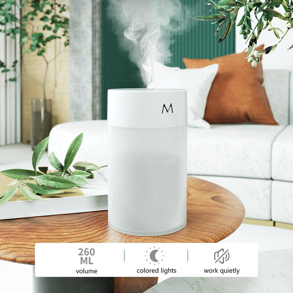 260ml Ultrasonic USB Humidifier & Aroma Diffuser by HitMyNeed