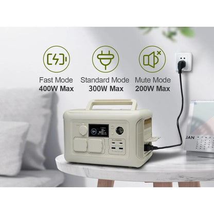 299Wh 600W LiFePO4 Portable Power Station by HitMyNeed
