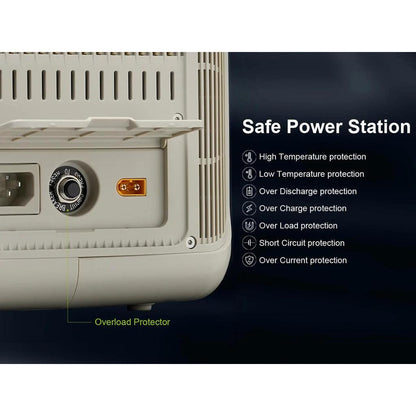 299Wh 600W LiFePO4 Portable Power Station by HitMyNeed