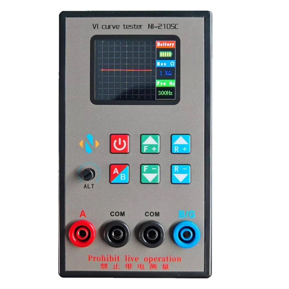 2.0" TFT Dual-Channel VI Curve Tester Display by HitMyNeed