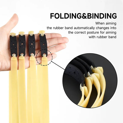 2.0mm High Elastic Slingshot Latex Bands 2/4/6pcs by HitMyNeed