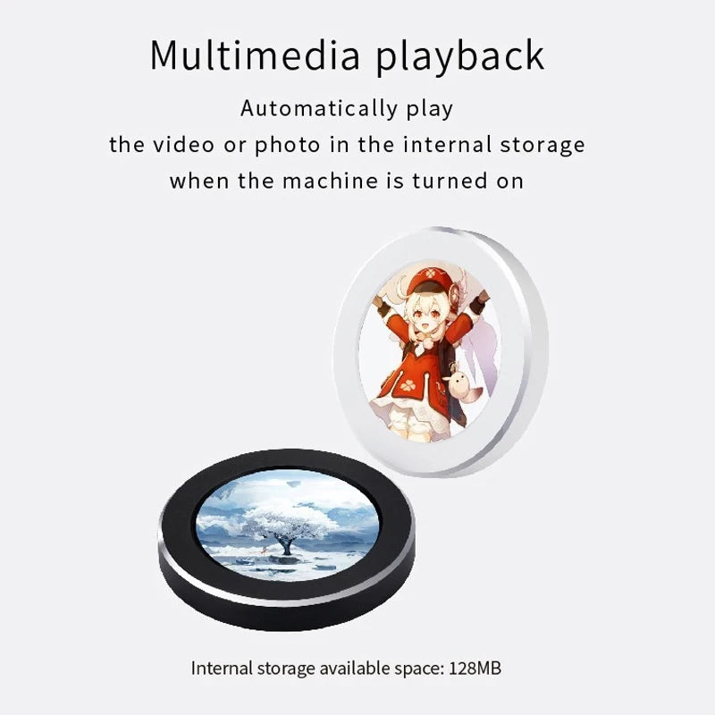 2.1" Round IPS USB PC Hardware Monitoring Display by HitMyNeed