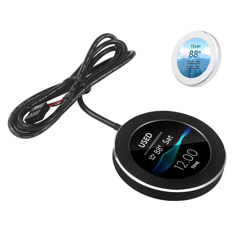 2.1" Round IPS USB PC Hardware Monitoring Display by HitMyNeed