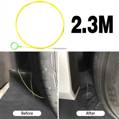 2.3m Car Sunroof & Drain Pipe Unclogger Brush by HitMyNeed