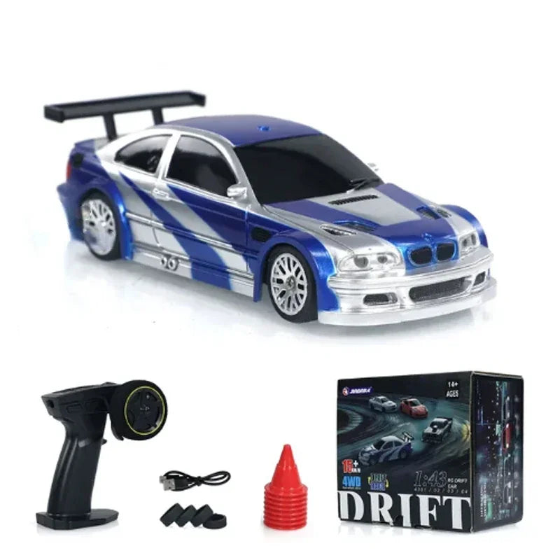 2.4G 1/43 4WD RC Drift Car with Remote Control 4302.0 by HitMyNeed