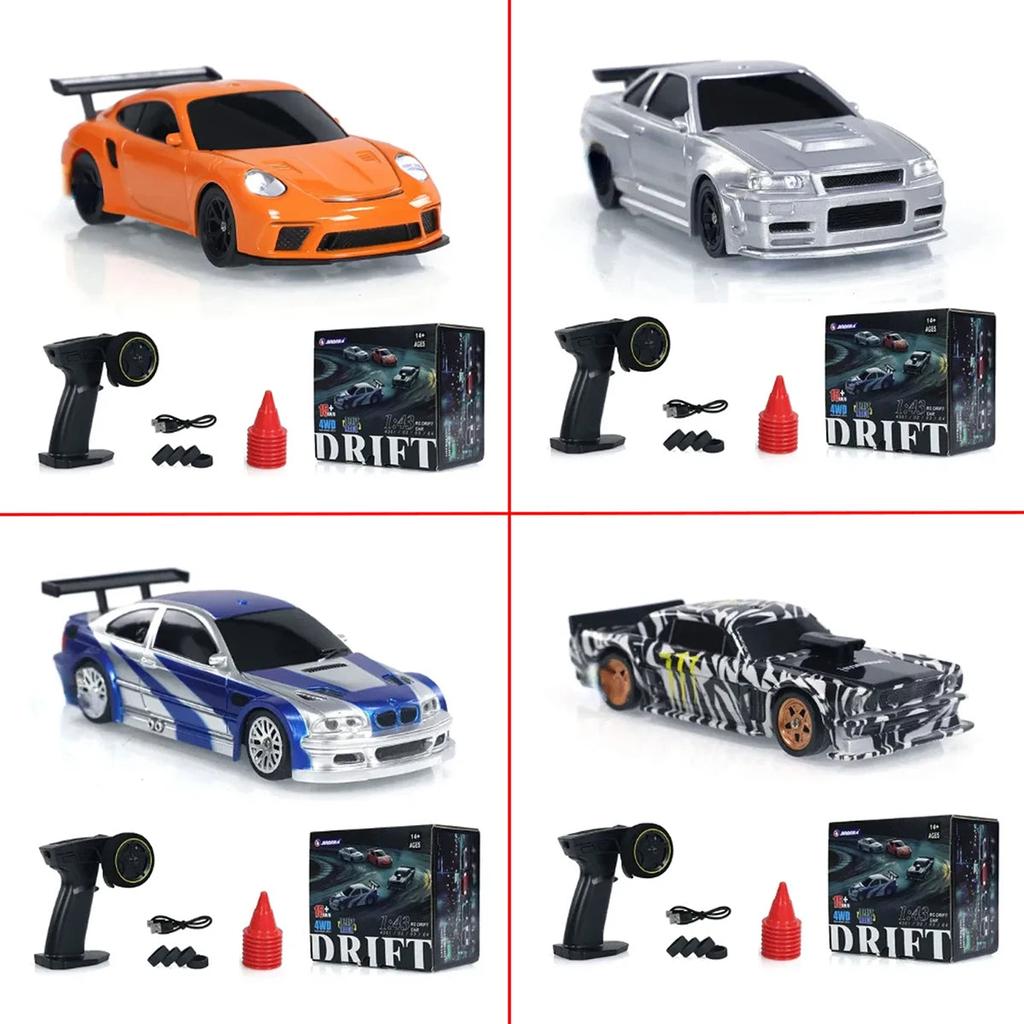 2.4G 1/43 4WD RC Drift Car with Remote Control by HitMyNeed