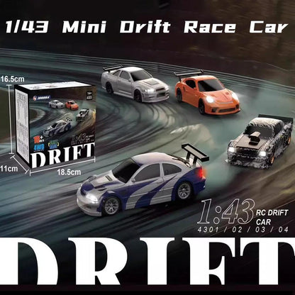 2.4G 1/43 4WD RC Drift Car with Remote Control by HitMyNeed