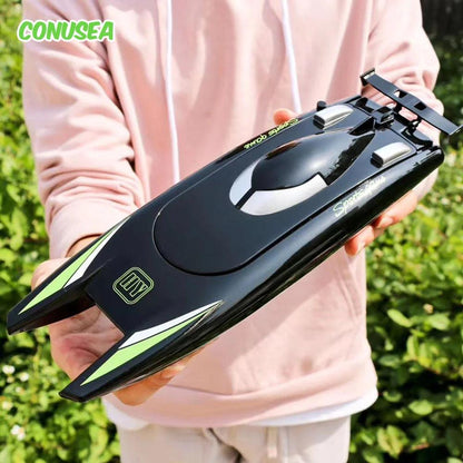 2.4G High-Speed RC Racing Boat with Dual Motors by HitMyNeed