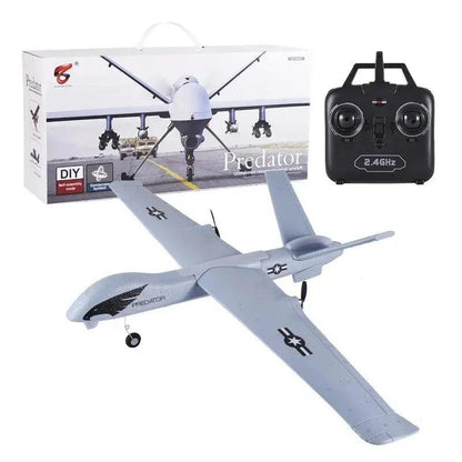 2.4G RC Foam Glider Plane with Lights 660mm Wingspan by HitMyNeed