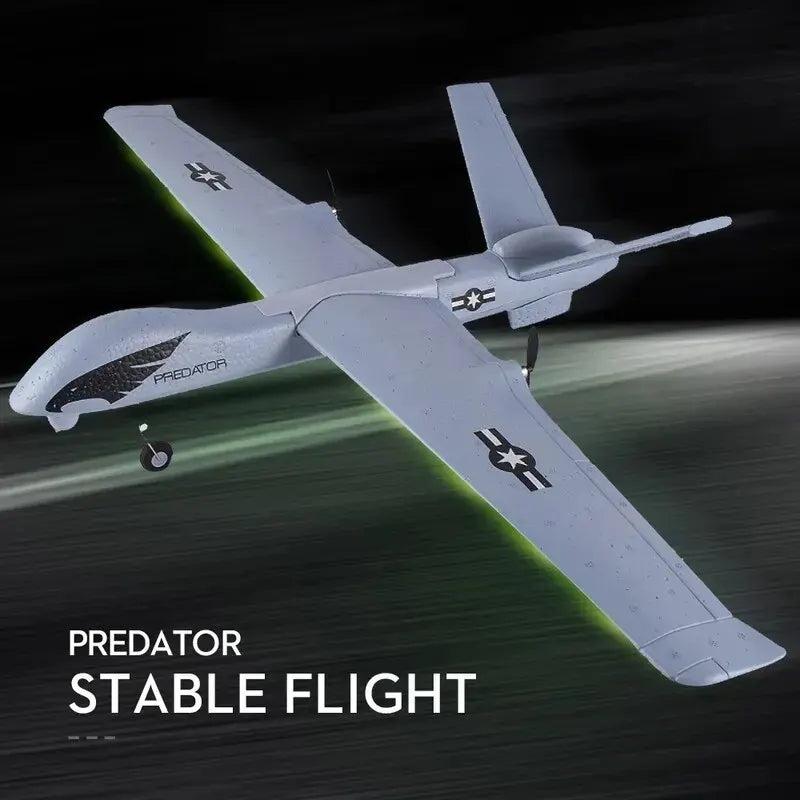 2.4G RC Foam Glider Plane with Lights 660mm Wingspan by HitMyNeed