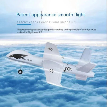 2.4G RC Foam Glider Plane with Lights 660mm Wingspan by HitMyNeed