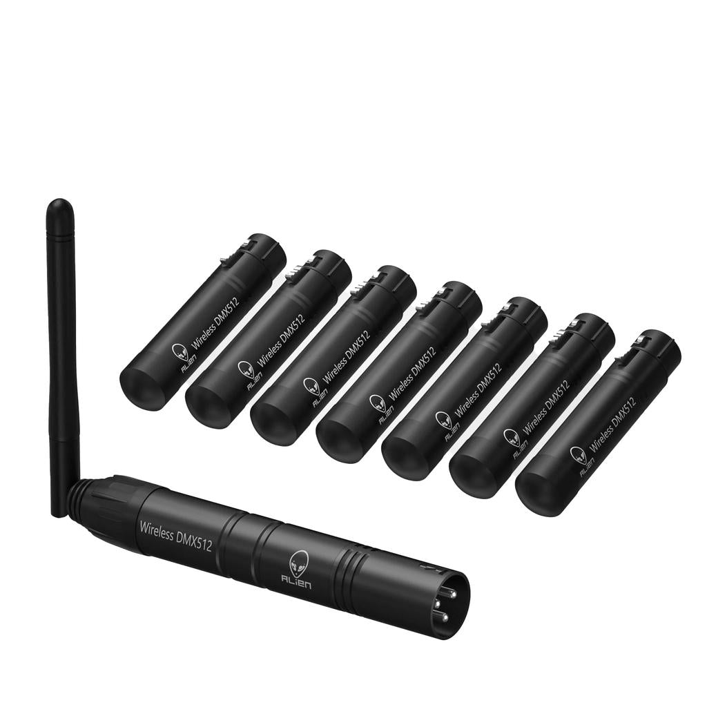 2.4G Wireless DMX512 XLR Transmitter & Receiver Set 1t7r uk-plug by HitMyNeed