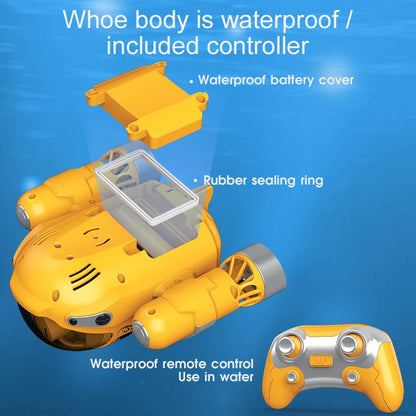 2.4GHz RC Spray Motorboat for Pool & Bath Play by HitMyNeed