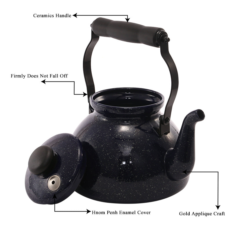 2.5L Whistling Stovetop Kettle for Tea & Coffee by HitMyNeed