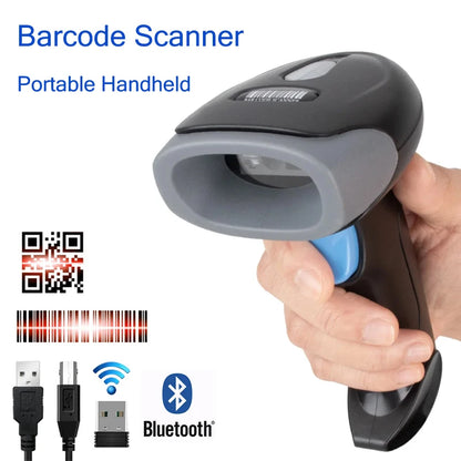 2D Barcode Scanner USB 2.4G Wireless & Bluetooth by HitMyNeed