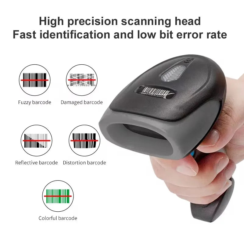 2D Barcode Scanner USB 2.4G Wireless & Bluetooth by HitMyNeed