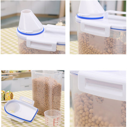 2L Cereal Container Plastic Food Dispenser by HitMyNeed