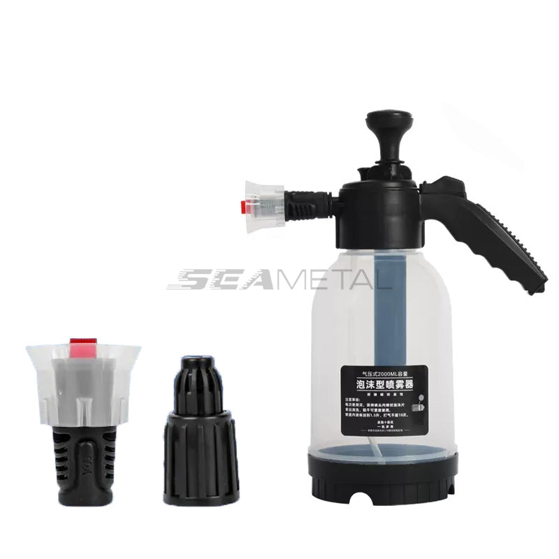 2L Handheld Car Wash Foam Sprayer colorless-1set by HitMyNeed