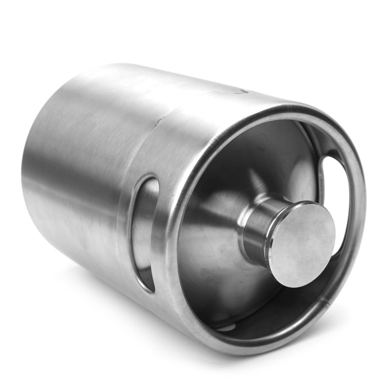2L Stainless Steel Mini Growler Keg by HitMyNeed