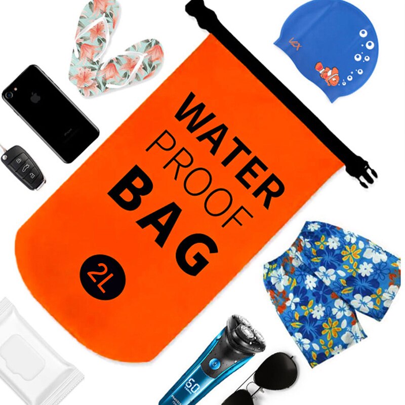 2L Waterproof Dry Bag for Kayak, Swim & Hiking by HitMyNeed