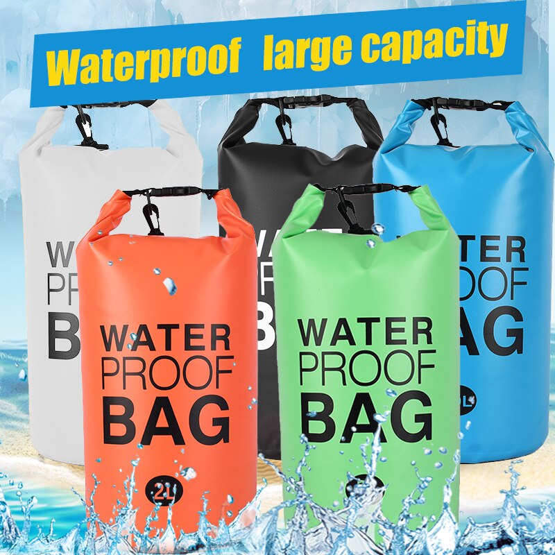 2L Waterproof Dry Bag for Kayak, Swim & Hiking by HitMyNeed