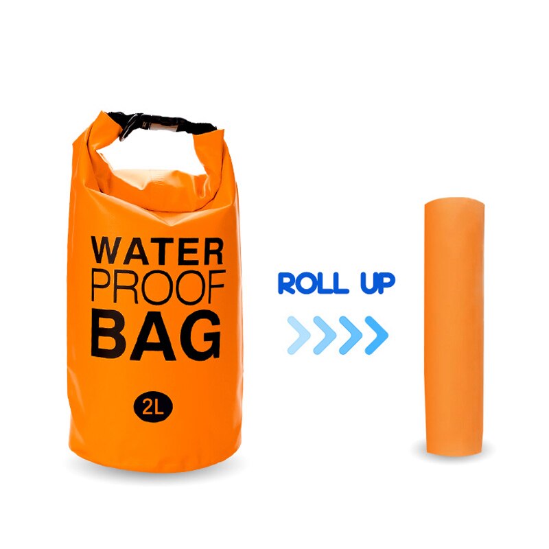 2L Waterproof Dry Bag for Kayak, Swim & Hiking by HitMyNeed
