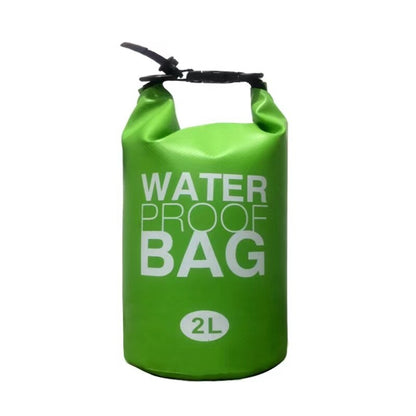 2L Waterproof Dry Bag for Kayak, Swim & Hiking green by HitMyNeed