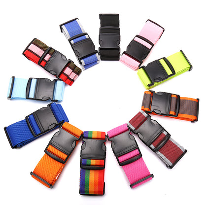 2M Adjustable Luggage Strap with ID Tag by HitMyNeed