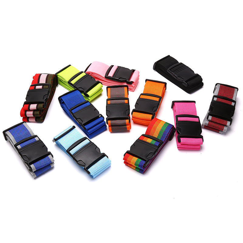 2M Adjustable Luggage Strap with ID Tag by HitMyNeed