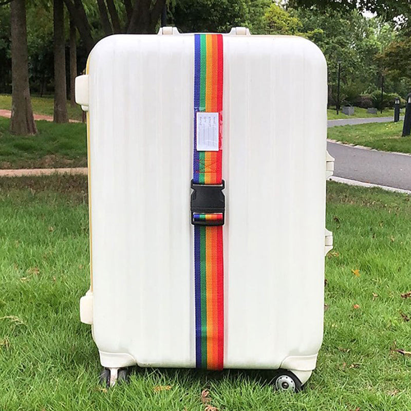 2M Adjustable Luggage Strap with ID Tag by HitMyNeed