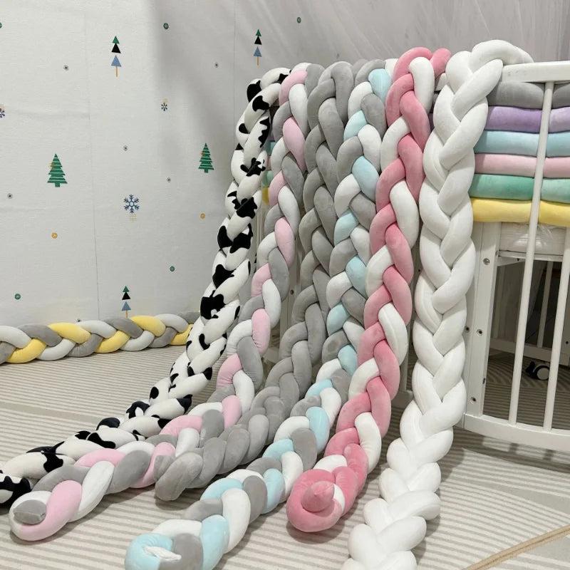 2m Braided Knot Cushion Pillow for Sofa, Bed & Crib by HitMyNeed