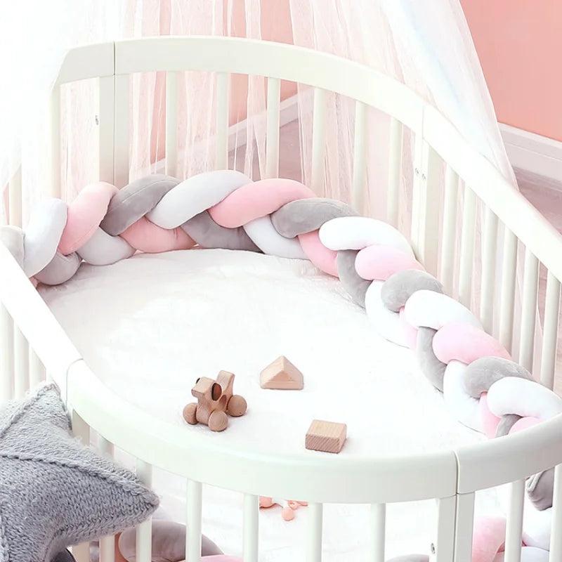 2m Braided Knot Cushion Pillow for Sofa, Bed & Crib by HitMyNeed