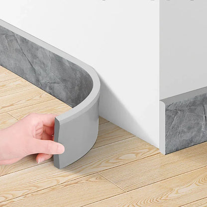 2M Waterproof 3D Self Adhesive Skirting Line by HitMyNeed