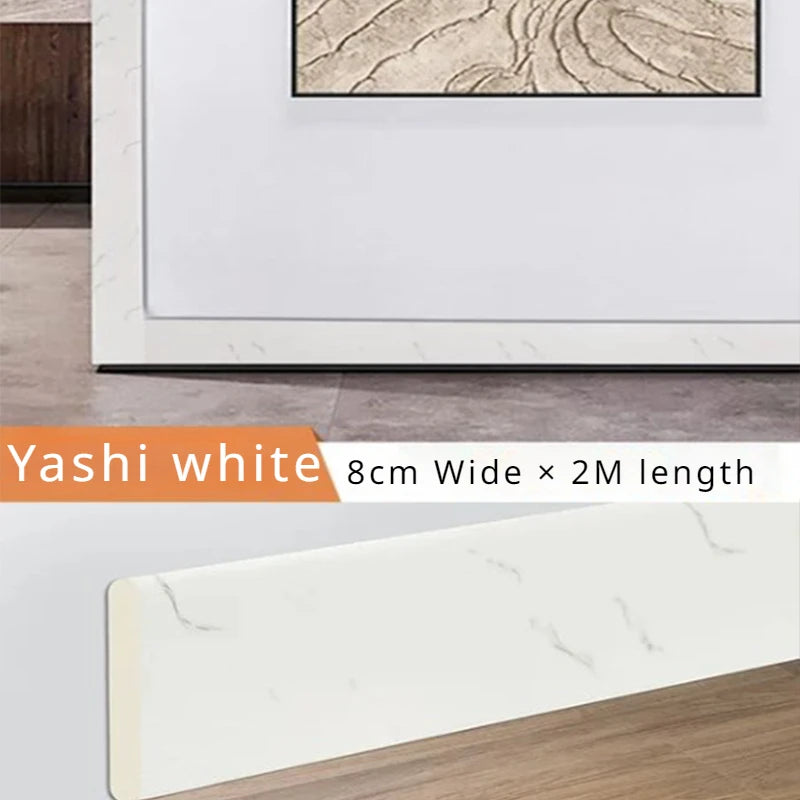 2M Waterproof 3D Self Adhesive Skirting Line by HitMyNeed