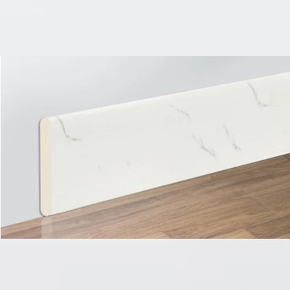 2M Waterproof 3D Self Adhesive Skirting Line yashi-white by HitMyNeed