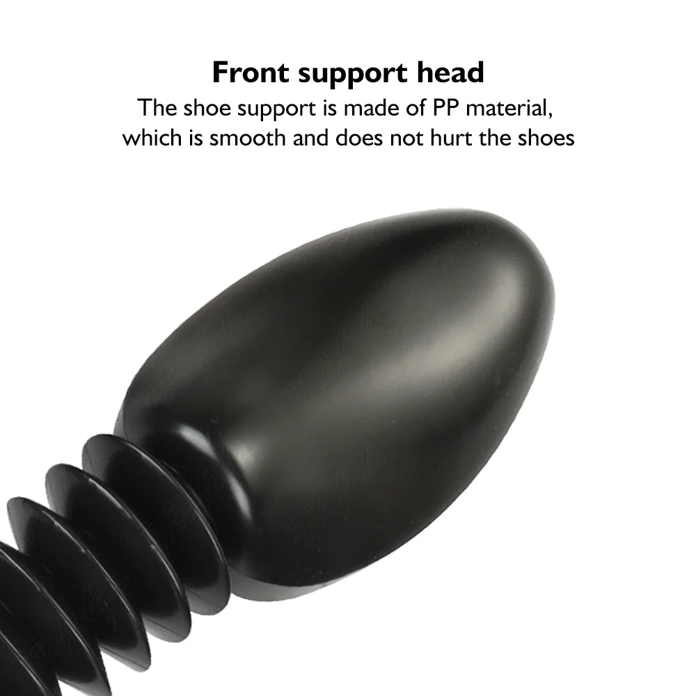 2Pc Adjustable Telescopic Shoe Trees Black by HitMyNeed