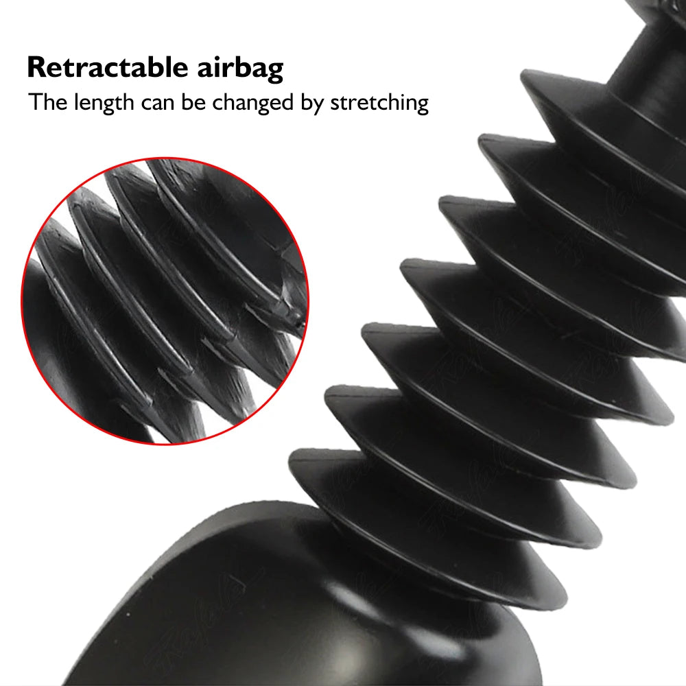 2Pc Adjustable Telescopic Shoe Trees Black by HitMyNeed