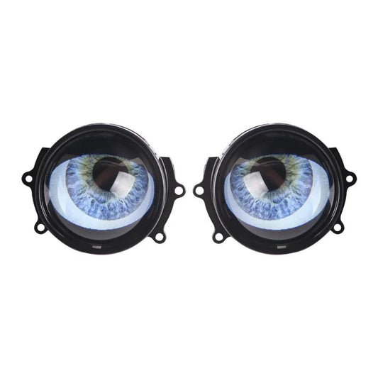 2pcs 3" 7th Devil Eyes Lens for 12V Car Retrofit by HitMyNeed