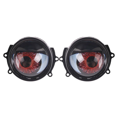 2pcs 3" 7th Devil Eyes Lens for 12V Car Retrofit by HitMyNeed