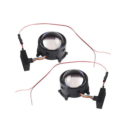 2pcs 3" 7th Devil Eyes Lens for 12V Car Retrofit by HitMyNeed