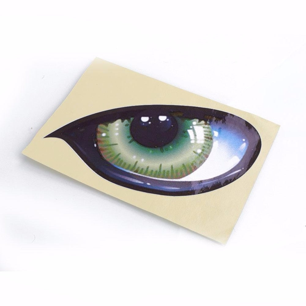 2pcs 3D Cat Eyes Car Decal Stickers by HitMyNeed