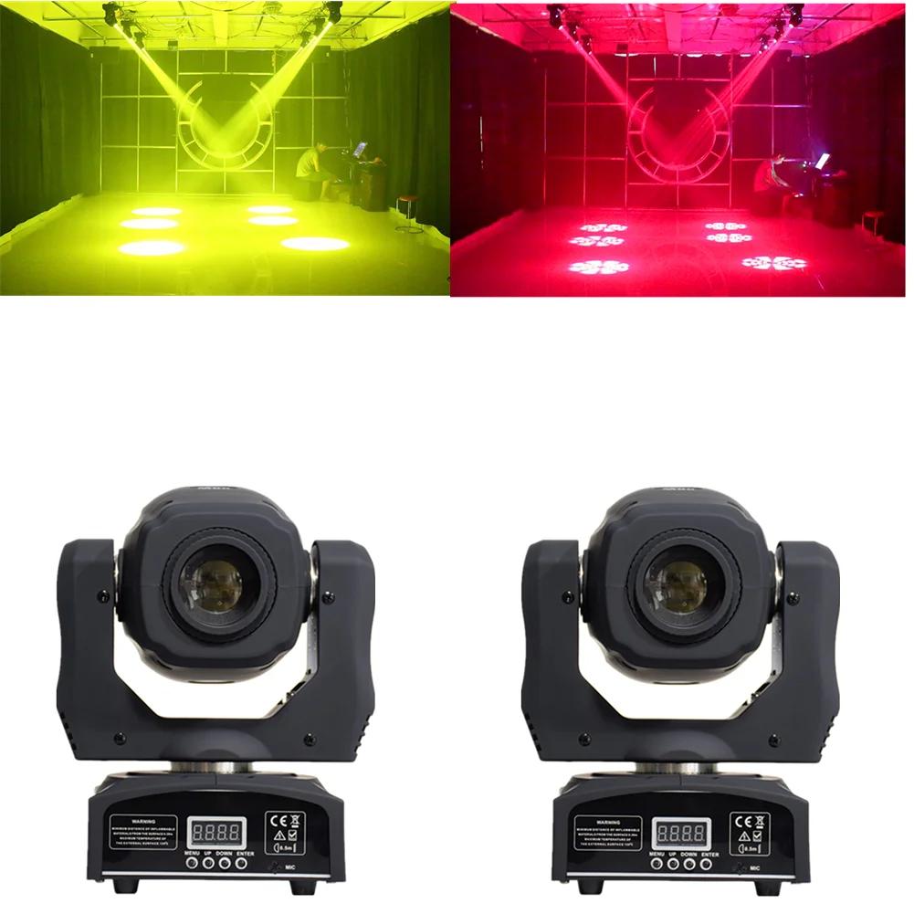 2PCS 60W Mini LED DMX Gobo Moving Head Spot Lights au-plug by HitMyNeed