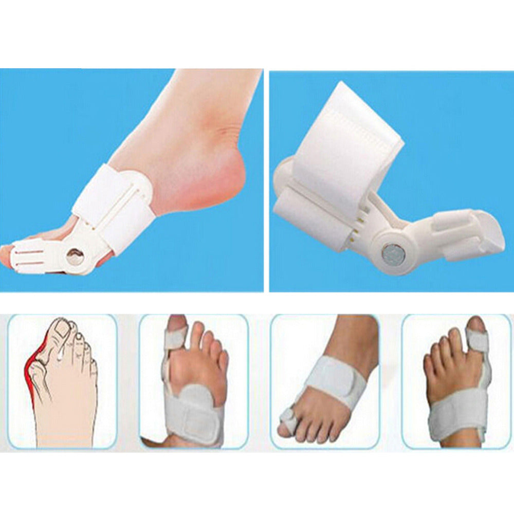 2pcs Adjustable Bunion Splint Toe Straightener by HitMyNeed
